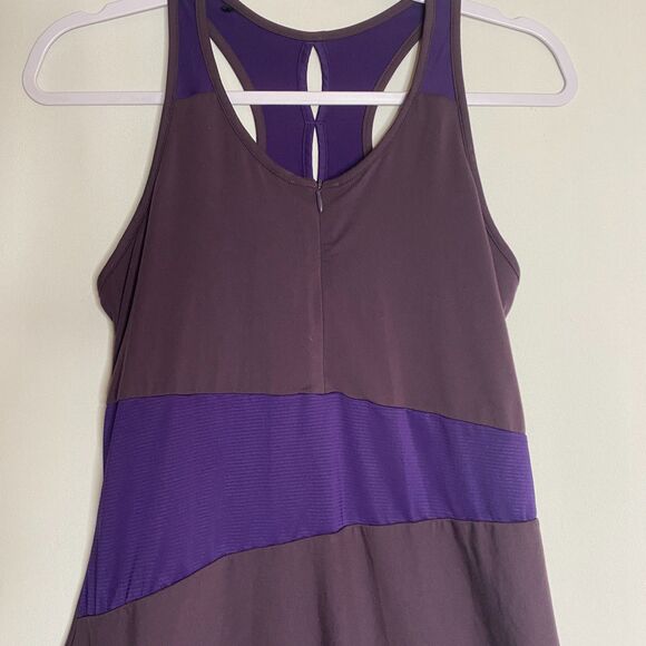 Ronhill Tech Dress Nightshade Reflective Inner Short Thigh Pocket Size Small - Picture 5 of 15